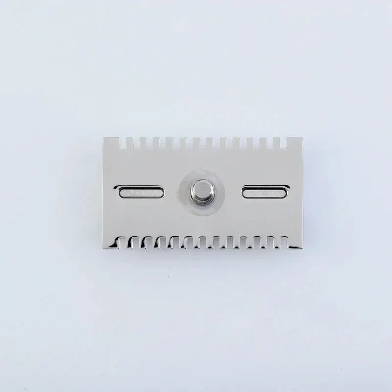 YAQI 316 полированная мужская безопасная бритвенная головка Mellon из нержавеющей стали для очистки лица, бороды, сплошной цвет, высококачественный аксессуар для бритвы