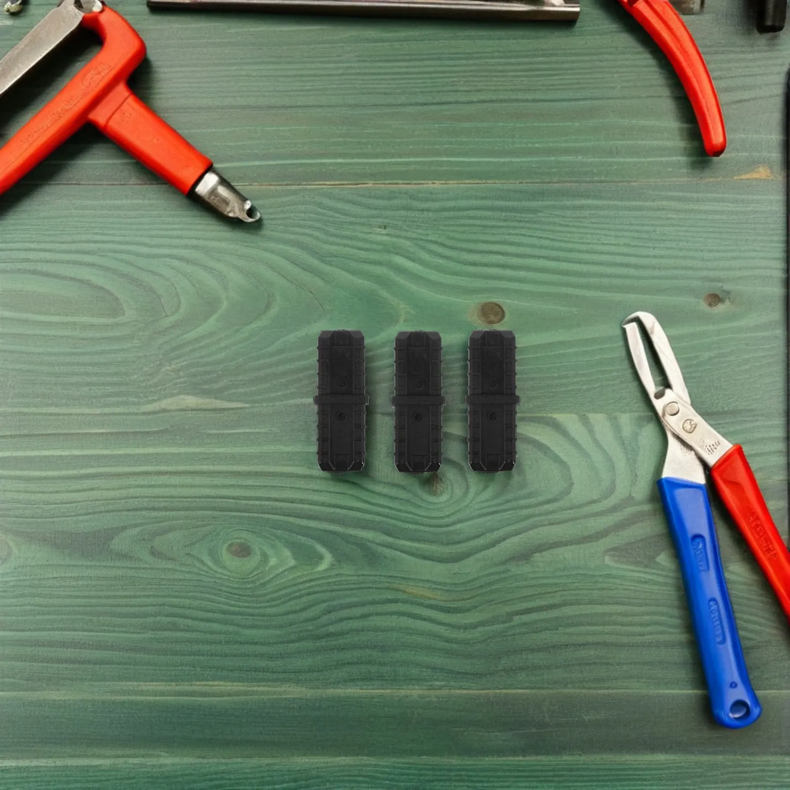 

30 шт. Плоские двухсторонние соединители для труб, двусторонние соединительные элементы для мебельных труб, пластиковые адаптеры-заглушки для трубок 10x20 мм, для дома