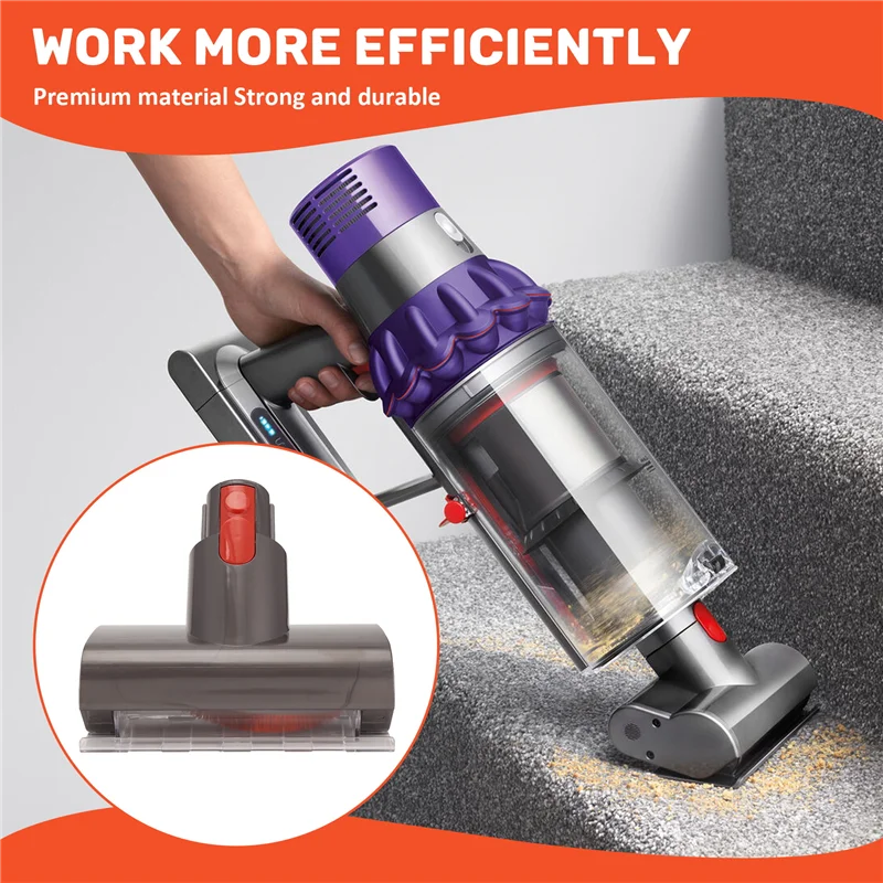 

A01F-Моторизованный инструмент, насадка для щетки для Dyson V7 V8 V10 V11 V15, пылесос, детали всасывающей головки для удаления клещей