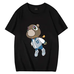 Kanye West Graduation Bear Classic Graphics T-Shirt Men Women ' s Summer Top fashion clothes Cotton Oversized Unisex Tee shirts