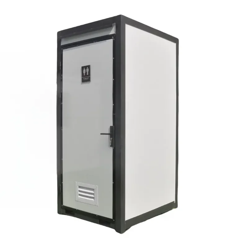 YWM Certificate Modern Camping Bathroom Unit Moveable Toilet Portable Construction Site Mobile Toilet Outdoor Single Person