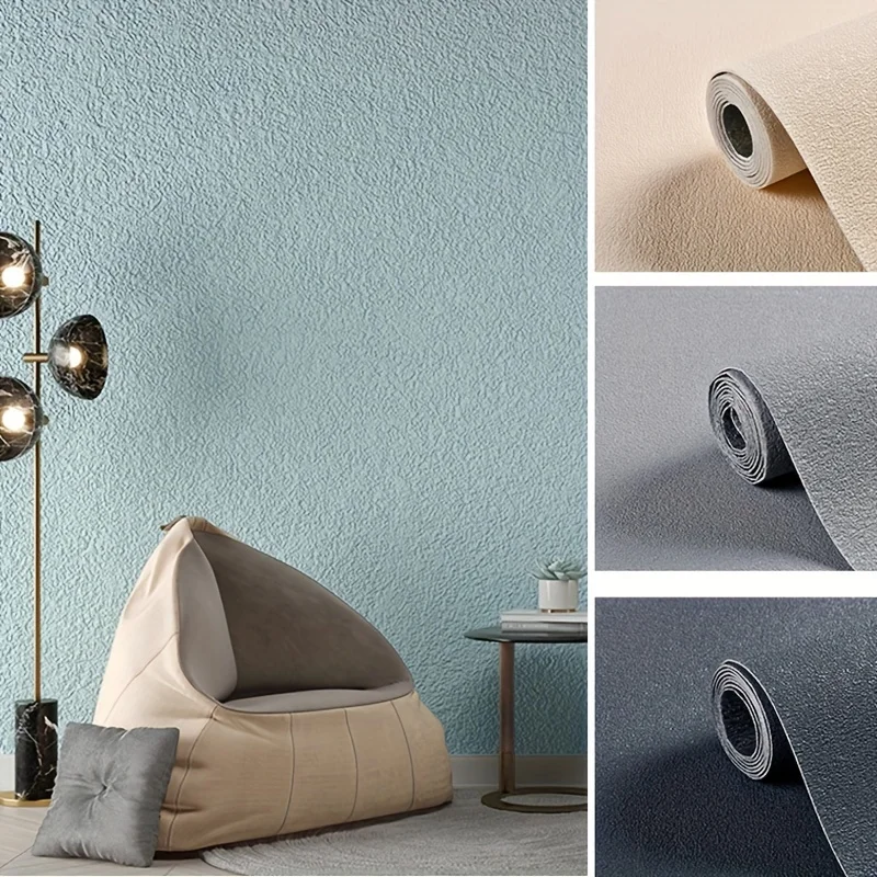 Diatom Mud Wallpaper Home Decoration Modern Light Luxury Background Wall Waterproof and Moisture-proof Wall Sticker Room Decor