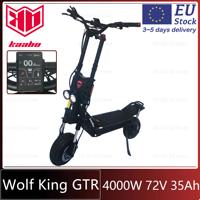 KAABO Wolf King GTR 72V 35Ah 2000W*2 Dual Motor Hydraulic Brake TFT Display 12inch KB Wolf King GTR Removable Battery