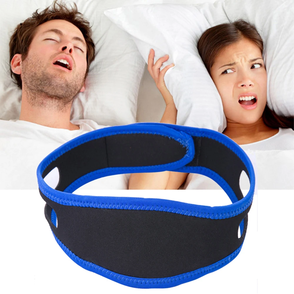 1P Snore Belt CPAP Anti Snore Chin Strap Stop Adjustable Snoring Sleep Apnea Chin Support Straps Health Care Sleeping Aid Tools image 6