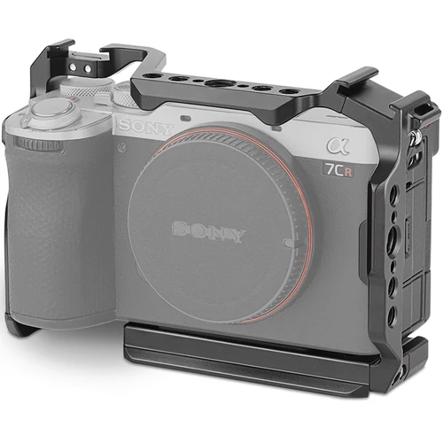 Imagen 1 del producto LEFTFOTO Jaula de cámara para Sony A7C II / A7CR, plataforma de marco de protección de cámara con base Arca, compatibilidad con estabilizador DJI RS
