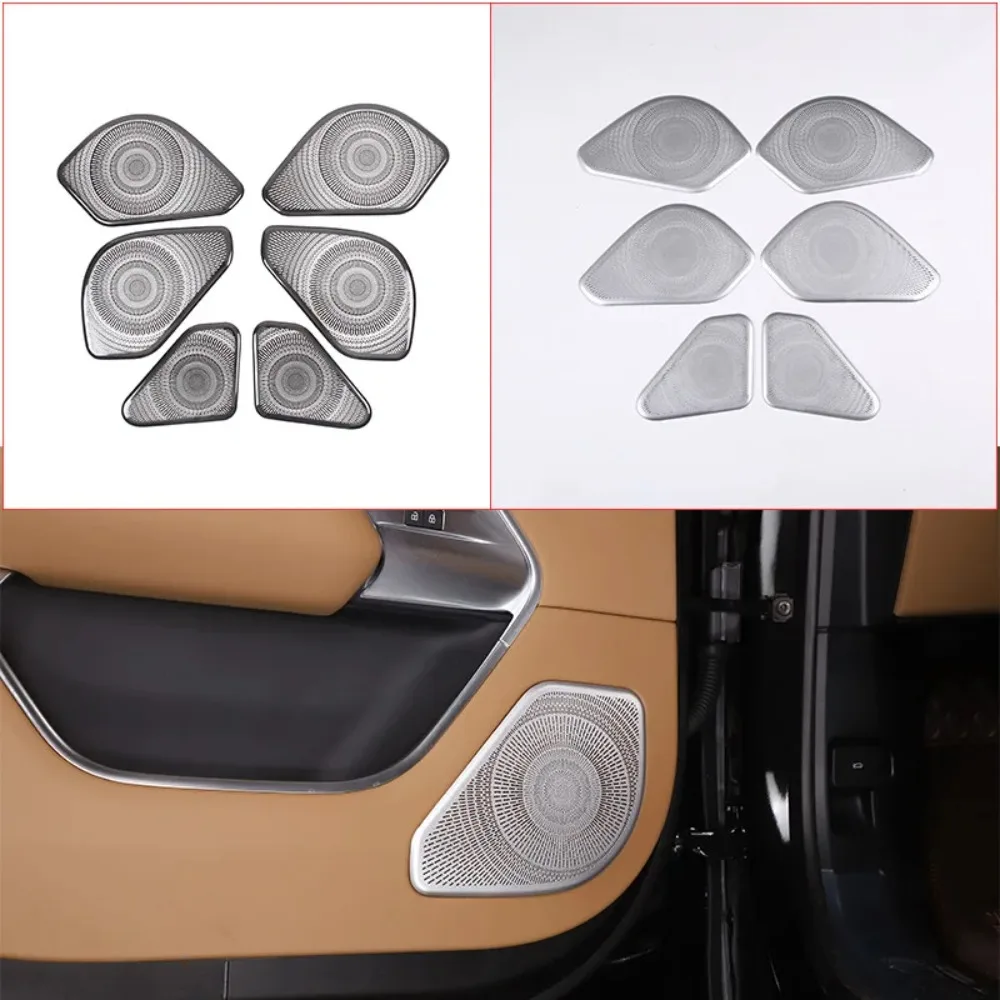 Executive Doors, Speaker Mesh, Stainless Steel 6-piece Set For 23 Range Rover