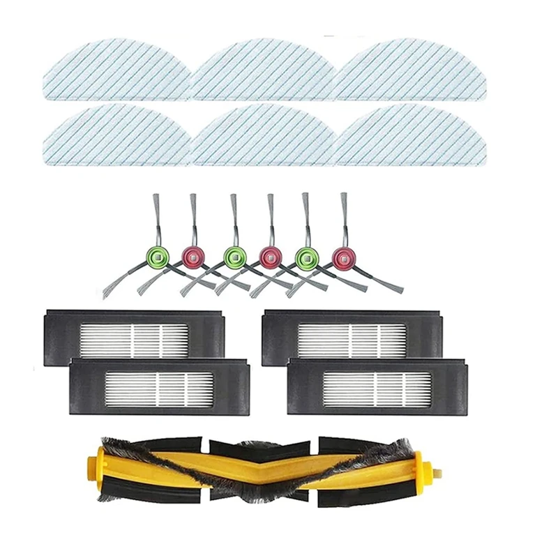 Paquete de 17 piezas de repuesto para aspiradora, accesorios compatibles con Yeedi Vac 2 Pro