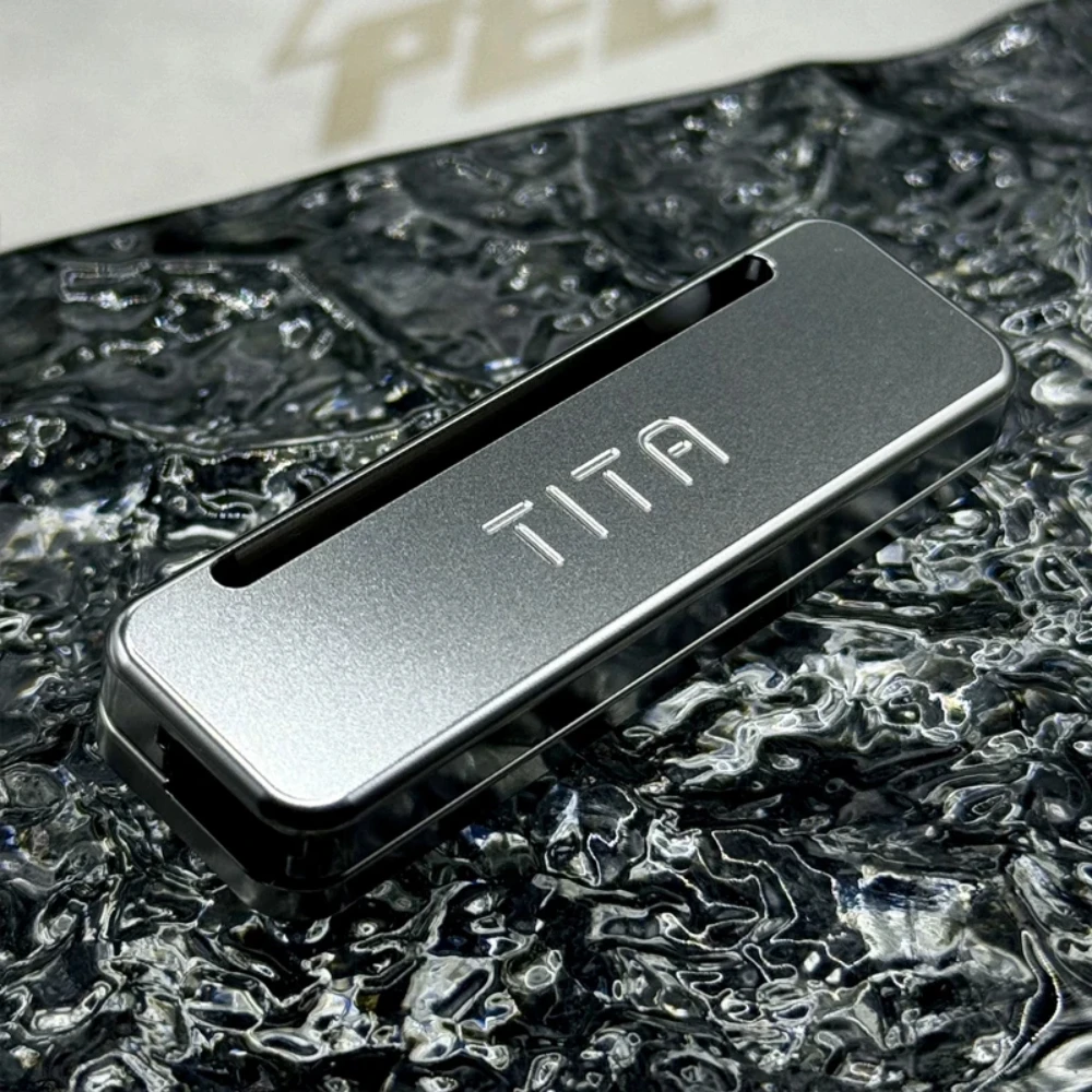 PEL EDC TITA Mechanical Fidget Slider Stainless Steel Stress Relief Toy Portable Office Desk Accessories - Image 6