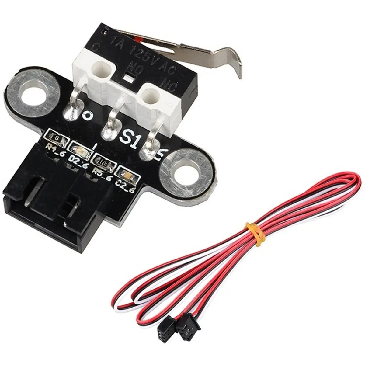 5PCS Mini Horizontal Mechanical Limit Switch Endstop Touched Stroke Re-Set Switch for 3D Printer DIY Motherboard Reprap