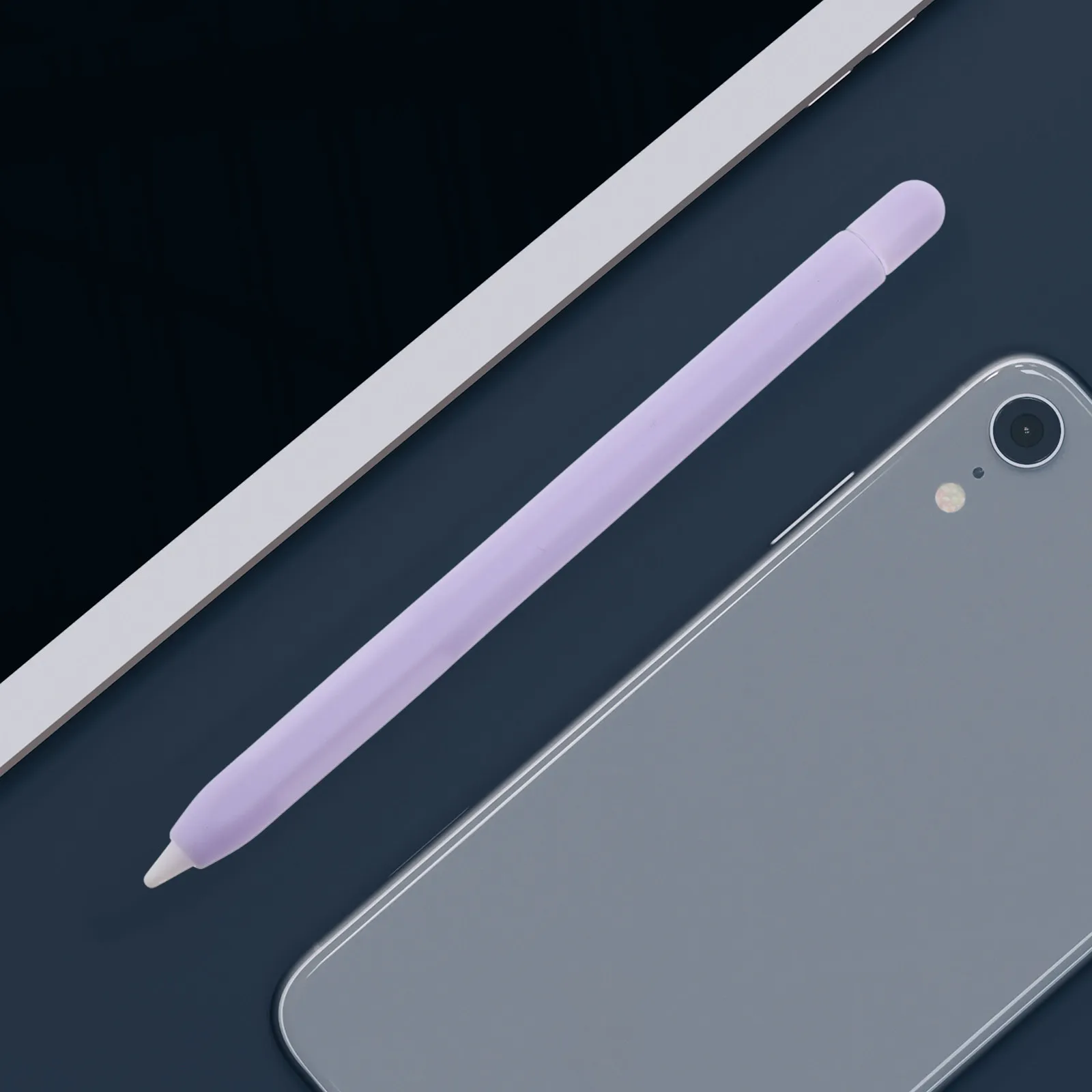 

Fun Carrot Shaped Stylus Pen Protective Sleeve Made of High Quality Silicone for Pencil 2 Stylus Pen Cover Case