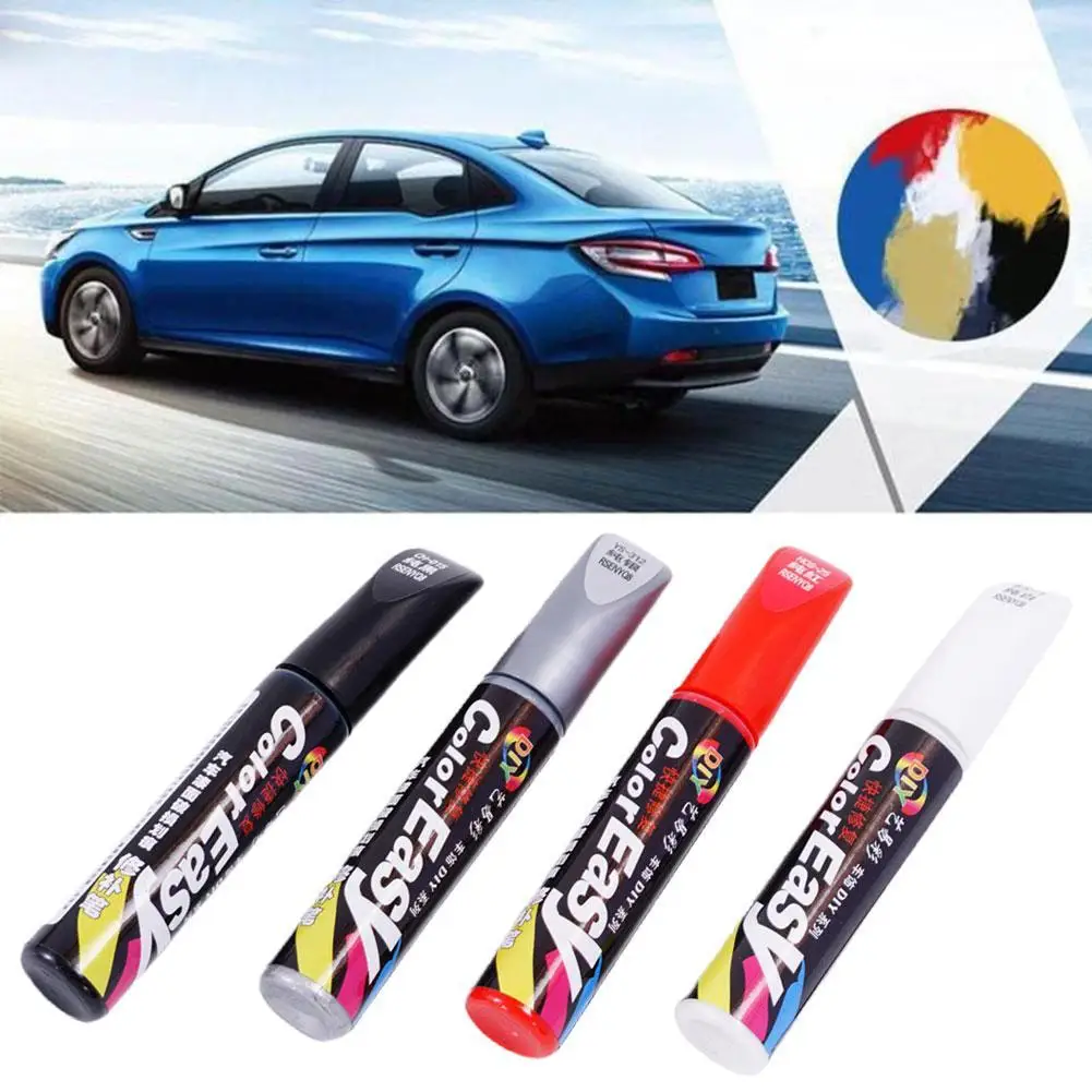 

12ML Car Paint Scratches Touch Up Pen Brush Waterproof Repair Remover Auto Maintenance Paint Clear Care Car-styling Accessories