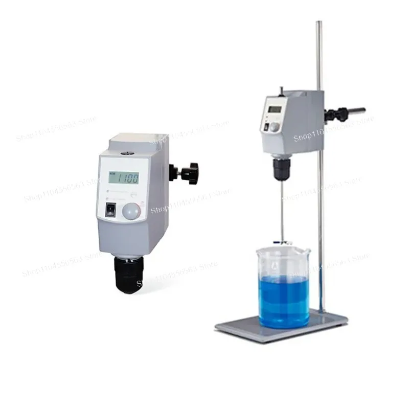 20L LED Digital Lab Mixer Overhead Stirrer 50-2200rpm 40Ncm for Chemical Liquid Mixing 100-220V