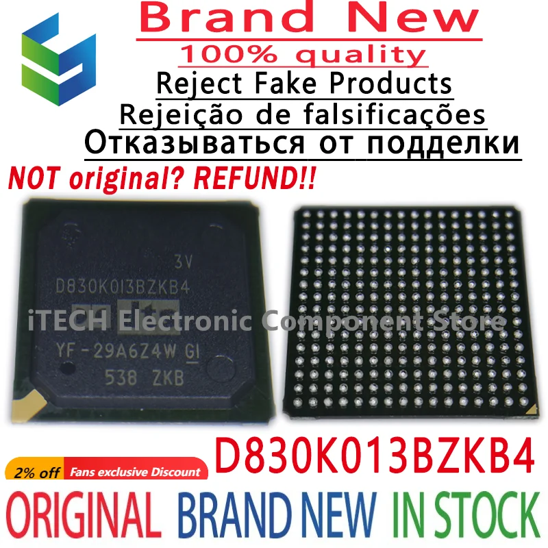 

1PCS/LOT Original D830K013BZKB4 D830K013BZKB400 BGA 100% New and Genuine