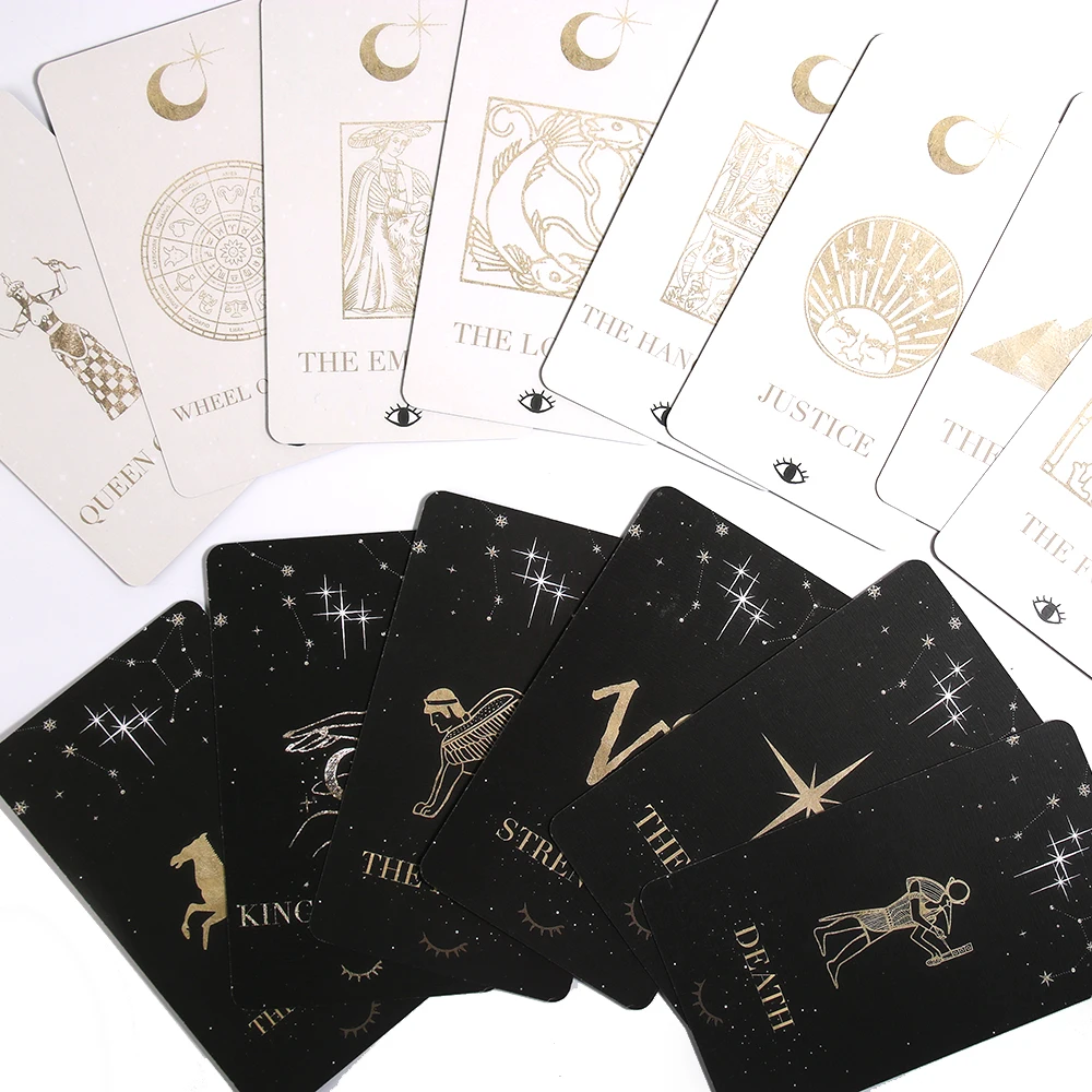 Luna Soleil Tarot, Fortune Telling Tarot Card Games For Fun, Family Party Entertainment Game Cards