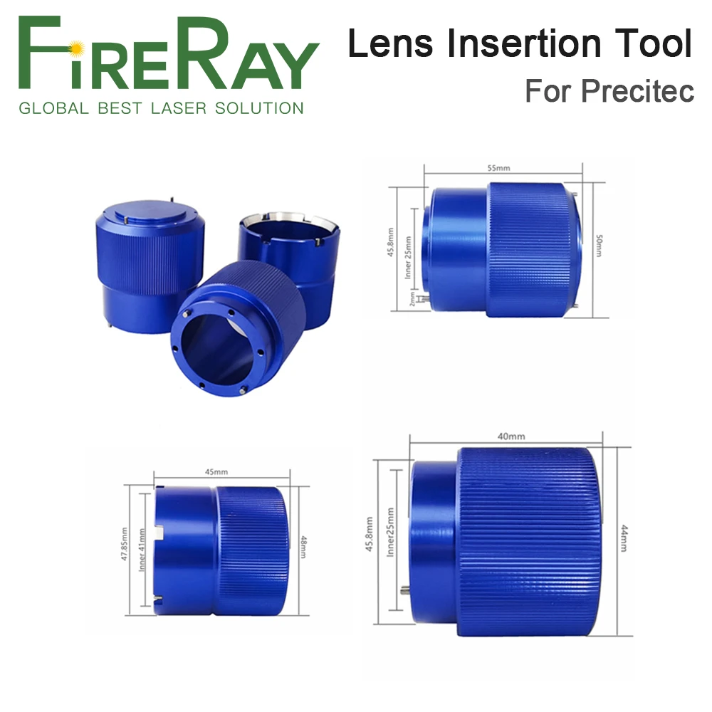 FireRay Raytools Lens Insertion Tool for Focusing and Collimating Lens BT210S BT240S BM111 BM110 BM109 Laser Cutting head