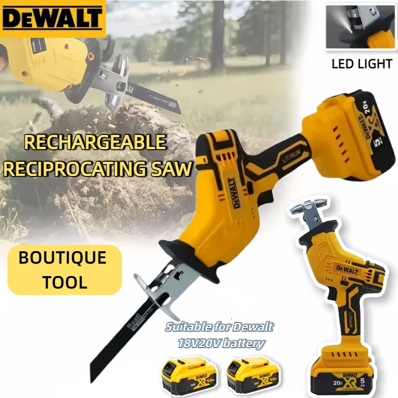 

Dewalt 2800 об/мин аккумуляторная сабельная пила бесщеточная электрическая многофункциональная пила для резки металлических деревянных труб для батареи Dewalt 20 В