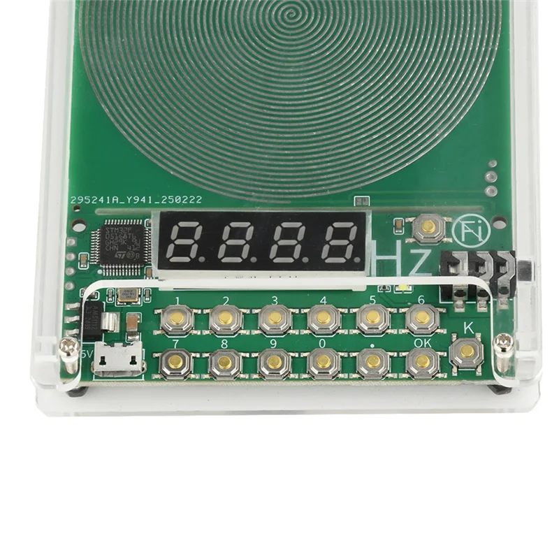

DC 5V 0.01Hz-100000Hz Adjustable Frequency Schumann Wave Generator Sine Wave Signal Generator