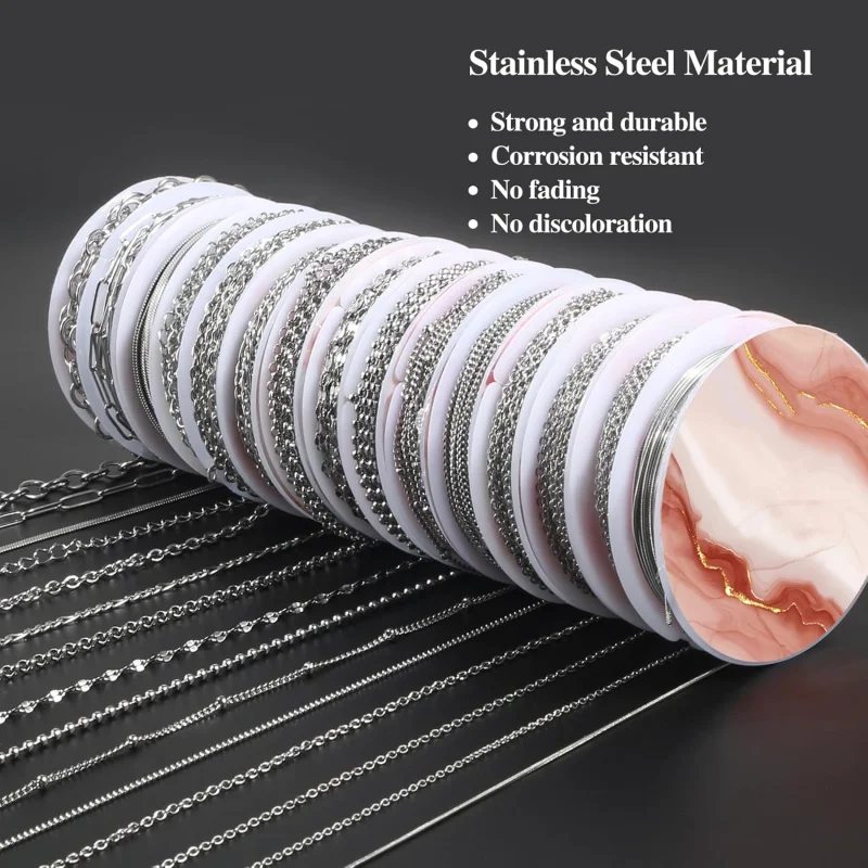 15-Roll Set of Silver Jewelry- - Jewelry Making At Home recension och pris