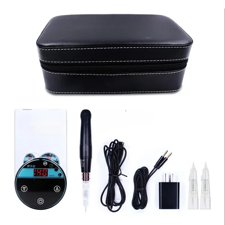 P70 Smart Semi Permanent Makeup Micropigmentation Machine Tattoo Gun Machine With 12V Strong Motor