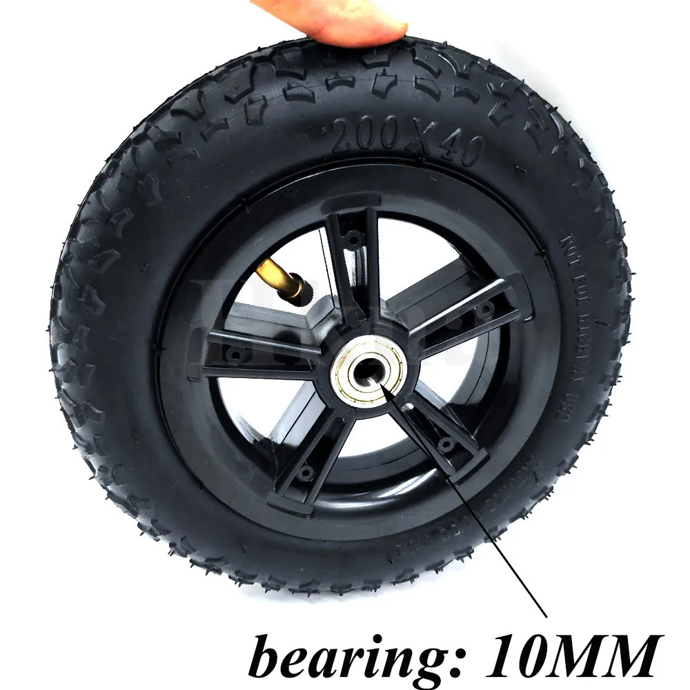 200x40 Inflatable Wheel for Electric Scooter  8 Inch 200X40 Tire Inner Tube Anti Skid Tyre