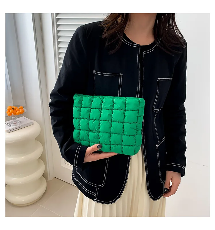 Frauen Weiche Kosmetik Tasche Zipper Tragbare Make-Up Lagerung Kupplung Taschen Einfache Mädchen Lippenstift Kulturbeutel Organizer Kleine Handtasche – Detail 9