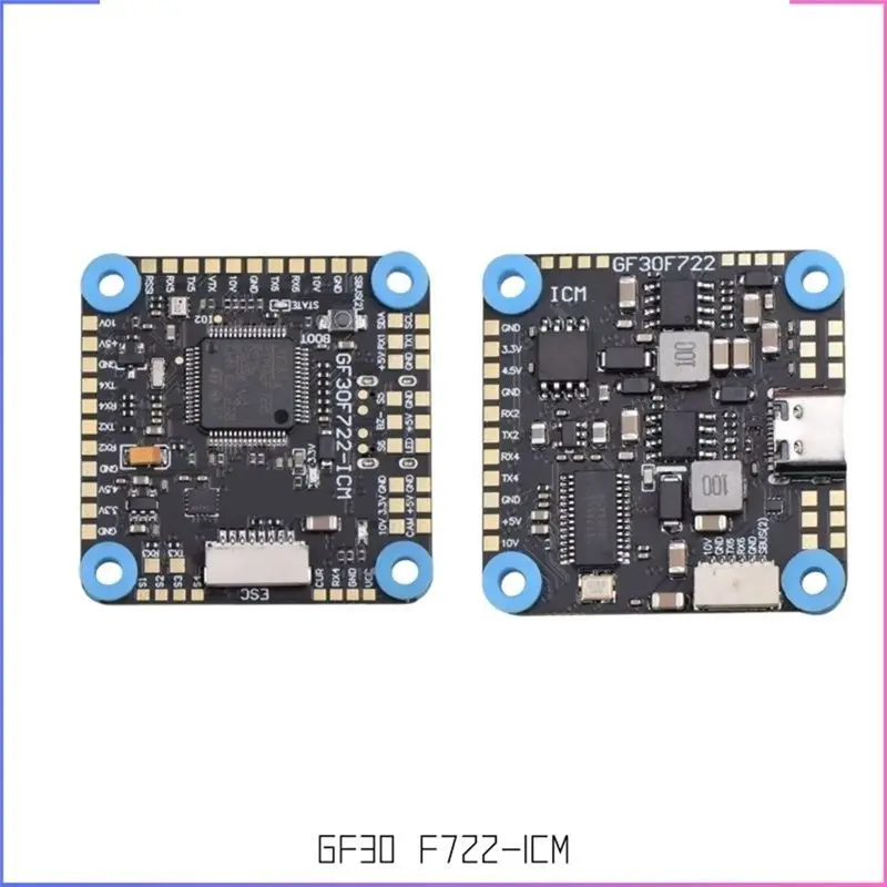 ABJA-3-8S 30.5X30.5Mm GF30F722-ICM F722 Baro OSD Flight Controller 5V 10V Dual BEC For RC FPV Freestyle HD Drones Parts