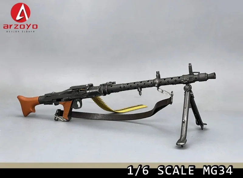 1/6 Scale MG42 MG34 Machine Gun Model PVC MaterialFor Action