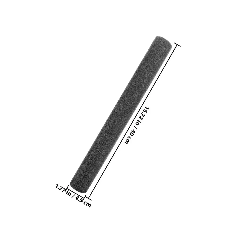 10Pcs Pipe Insulation Foam Sleeves Black Polyethylene Tube Heat Cold Protection Pipe Freeze Proof Air Conditioner Insulation