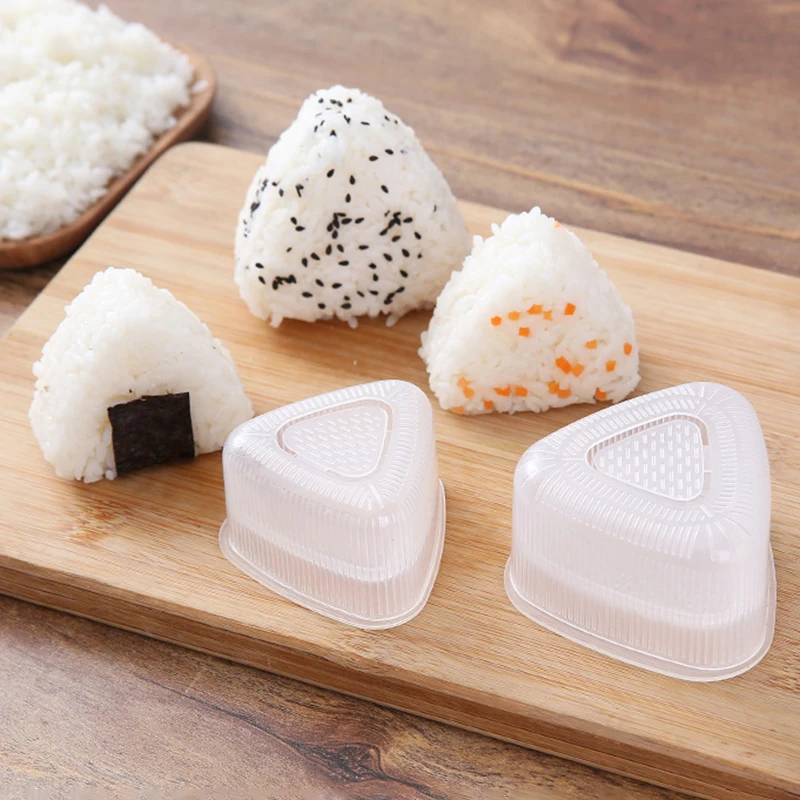 

Kitchen Accessories Sushi Mould Triangle Mould Sushi Machine Mould Sushi Tool Onigiri Rice Ball Bento Machine Mould