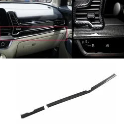 LHD For Kia Sportage NQ5 2022 2023 2024 Car Interior Passenger Panel Center Control Strips Cover Sticker Trim Car Accessories
