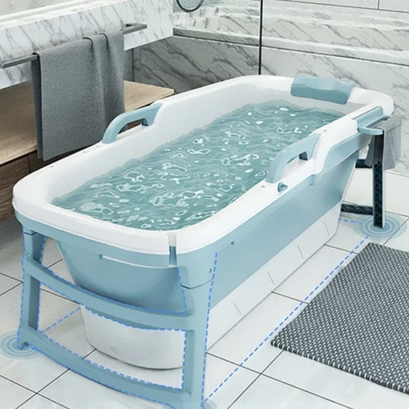 Hot Tub Adult Portable Folding Bathroom Sauna Corporal Lounger Bathtub Plastic Banheira Dobravel Adulta Banera Para Adullto