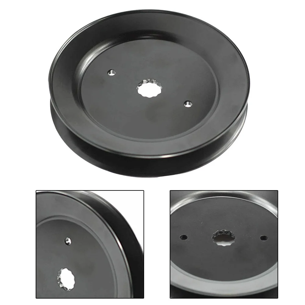Mower Accessory Deck Spindle Pulley 5 Point Star Blades Compatible With LT150 Optimal Performance Accessory 133mm