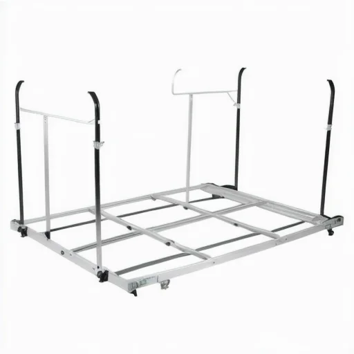 Camper Adjustable Electric Lift Bed System With Shock Absorber Aluminum Profile RV Bed Lift