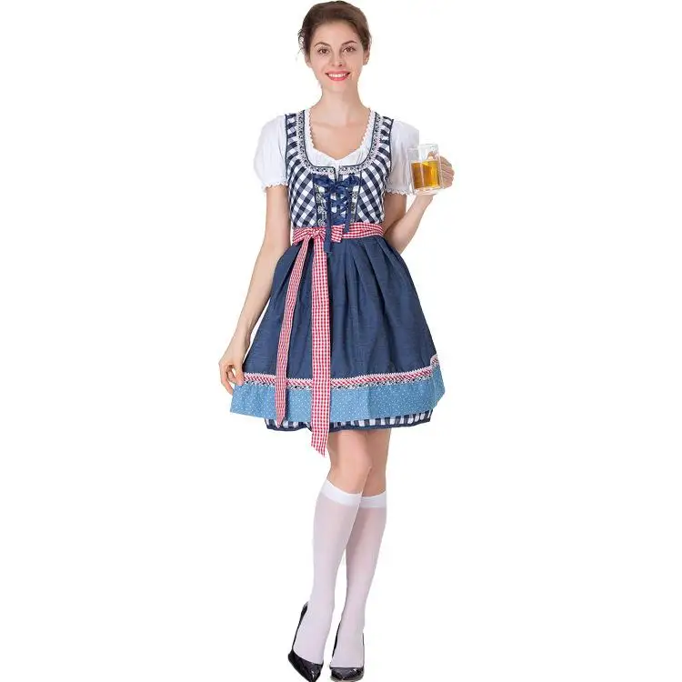 

Beer Festival Carnival Costume Adult 8590 Halloween Party Outfit Women's Traditional Clothing Stage Performance Fashion