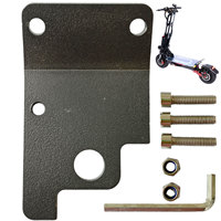 Adjustable kickstand for OBARTER X3 X5 electric scooter kickstand support with 40mm /1.57in bracket hole spacing