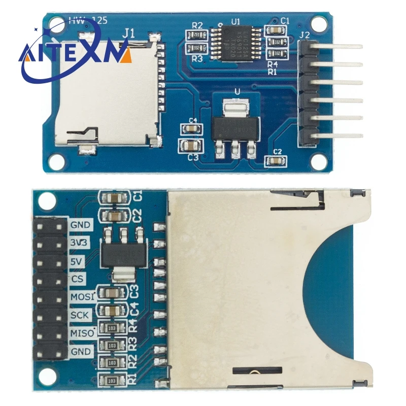 1/5 PCS Micro SD Storage Expansion Board Micro SD TF Card Memory Shield Module SPI