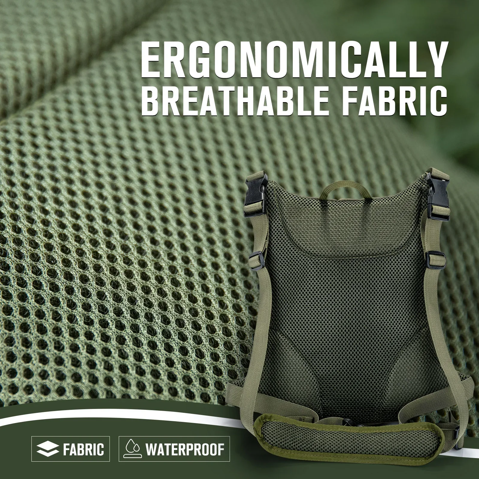 

Сумка для рыбалки Goture из 100% полиэстера, ультралегкая, с множеством карманов, для инструментов и аксессуаров, наплечная сумка для активного отдыха