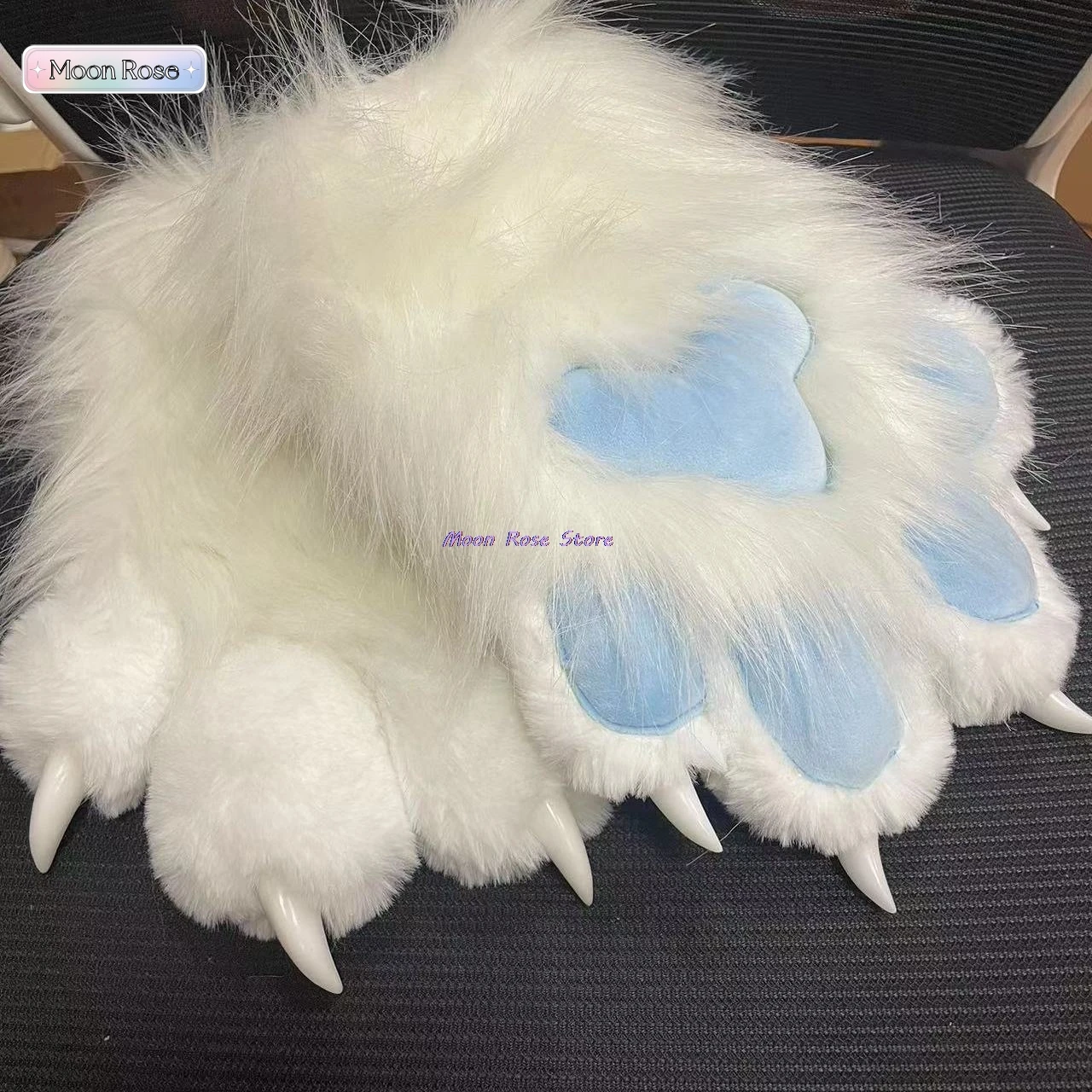 Kegurumi Fursuit Paws 1Pair Cartoon Paws Furry Costume Animal Plash Gloves Kawaii Anime Cat Wolf Dog Fox Paw Fluffy