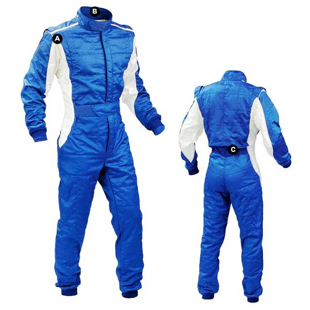 Kart Off-road Vehicle Waterproof and Breathable Men's and Women's Children's One-piece Racing Suit tuta moto da corsa pelle