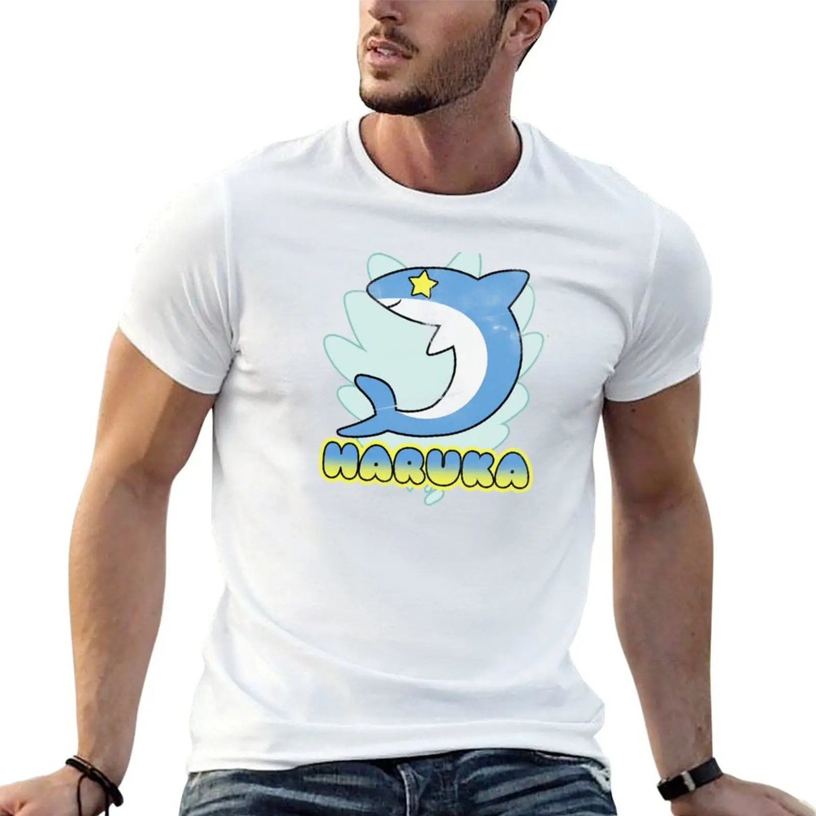 Haruka Dolphin Grunge T-Shirt anime t shirts vintage t shirts mens graphic t-shirts anime