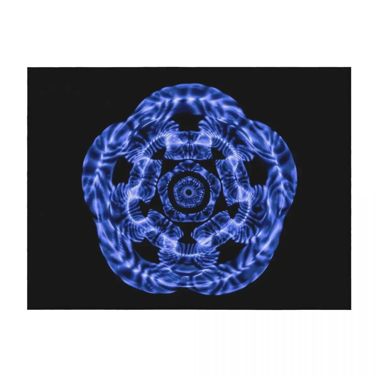 

Pentagonal Cymatic Balance Throw Blanket bed plaid Extra Large Throw Luxury Brand Thermals For Travel Blankets