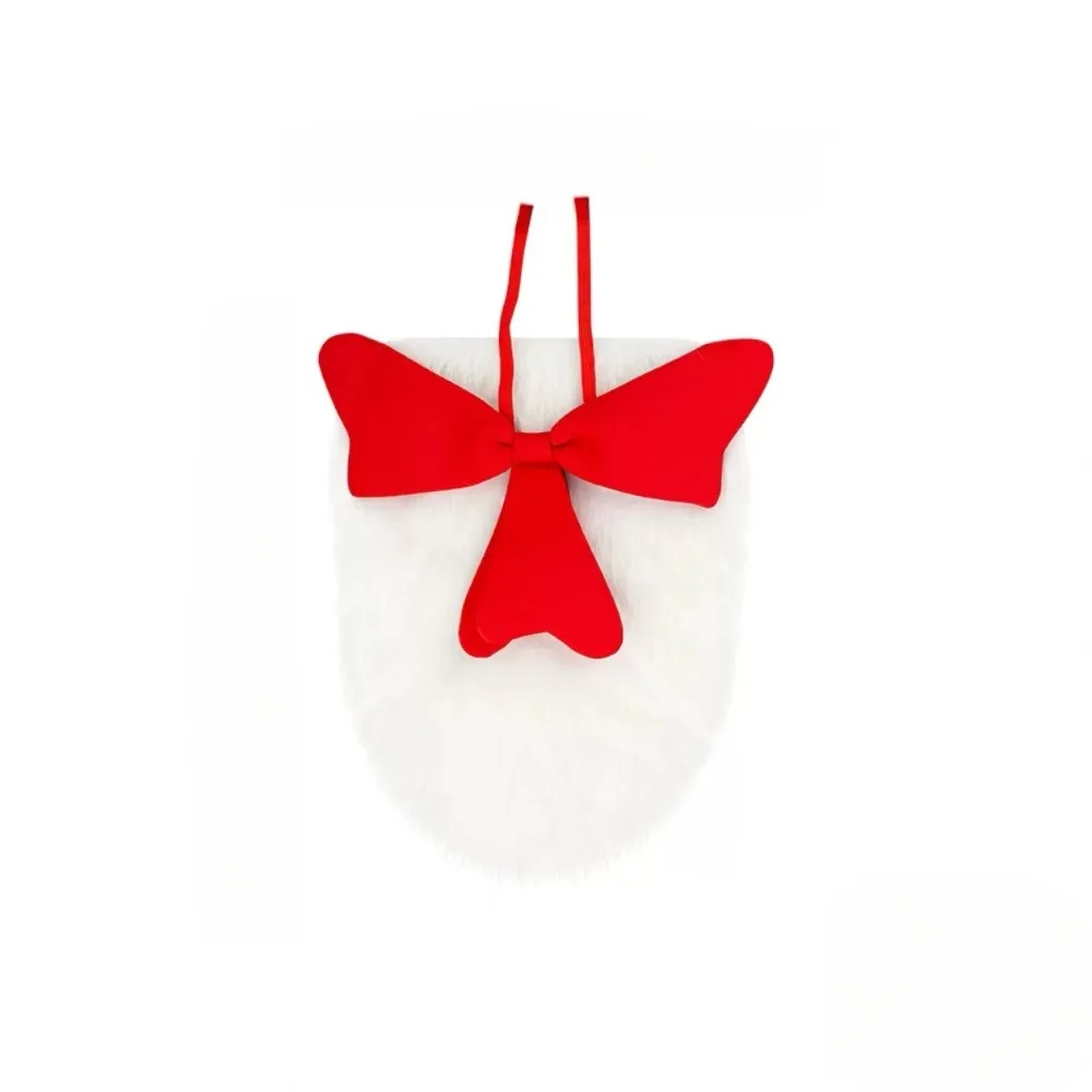 Red White Striped Top Hat Costume Set Funny Style Bow Tie Gloves Kit Adults Kids Party Cosplay Halloween Christmas Dress Up