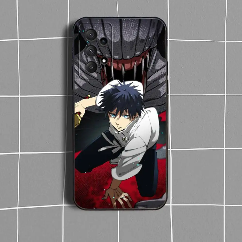 O-Okkotsu YutaS telefoonhoesje voor Samsung Galaxy A73,31,32,72,41,53,52,71,22,5G,Note,J7,8,9 zachte zwarte cover