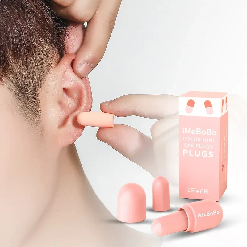 

Soundproof Sleeping Ear Plugs Earplugs For Sleep Special Mute Soft Slow Rebound Student Anti-Noise Protection Anti Ronco Earplug