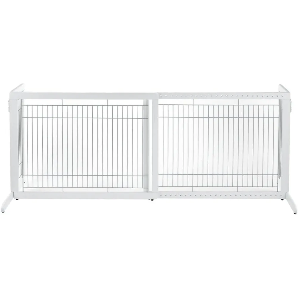 

Freestanding Pet Gate, High-Large, Origami White, Fence