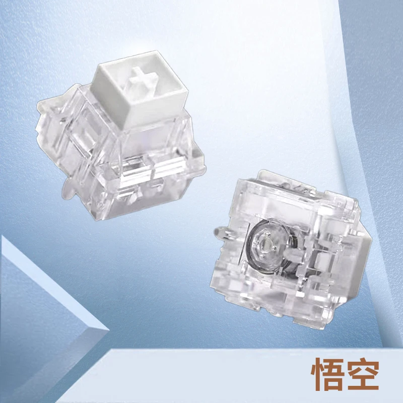 Everglide Jiangwan Wukong Magnetic Axis Switch 0.005mm RT Precision Sealed Base RGB Translucent for Mechanical Keyboards