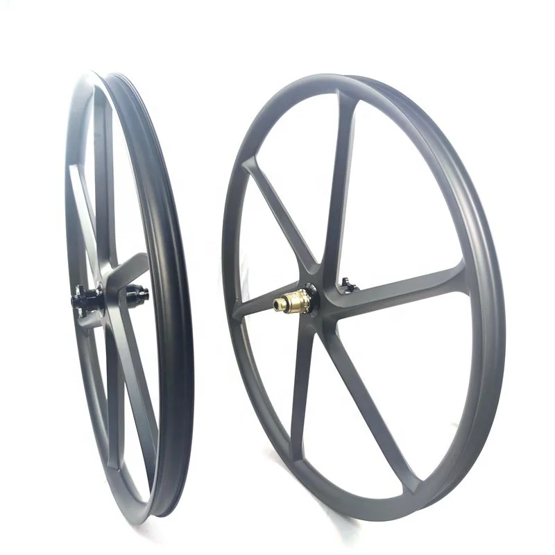 Synergy 1.0 Full Carbon Ruedas Lefty Hub Rueda de 6 radios 2.0 Juego de ruedas MTB 29er