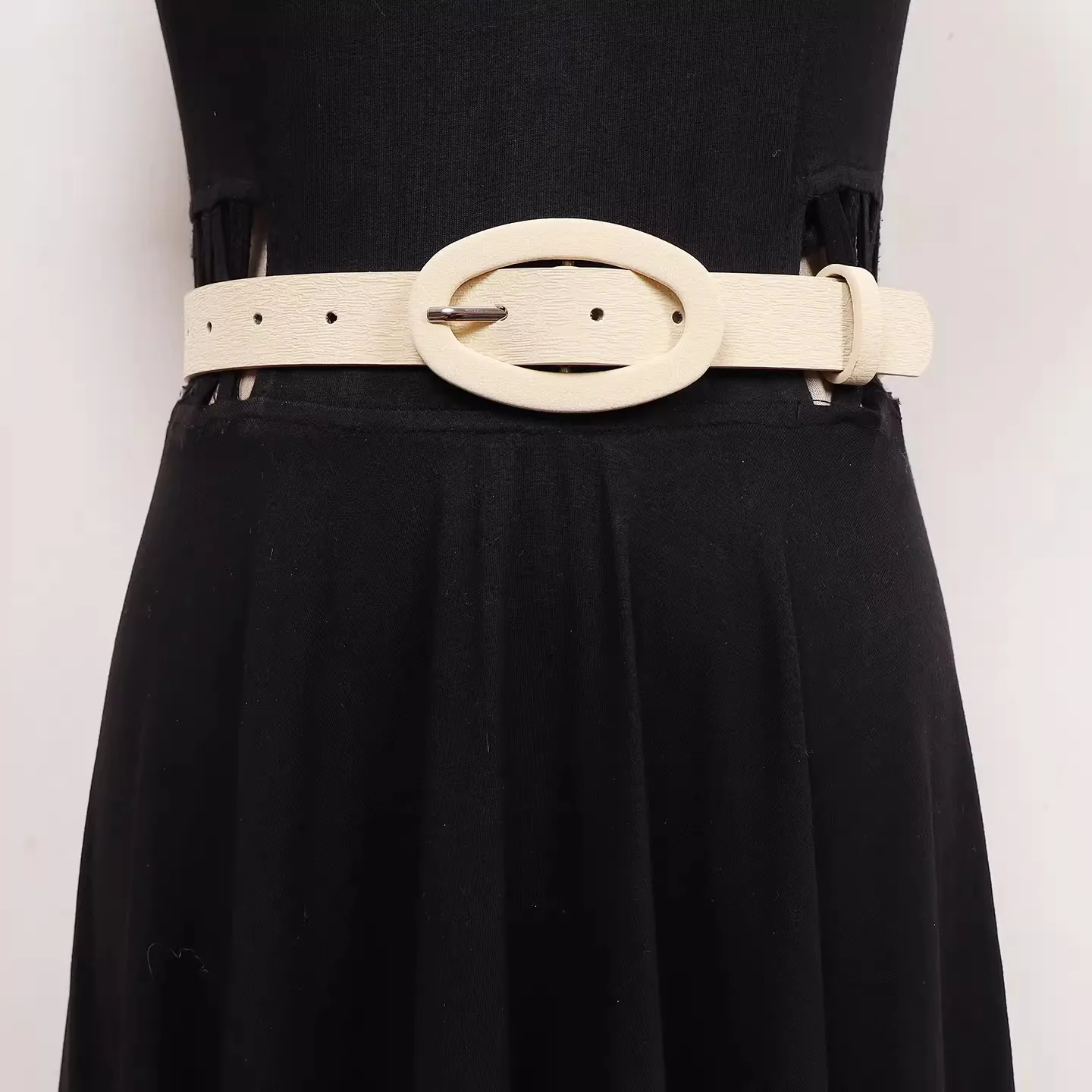 Women's Vintage PU Leather Cummerbunds Female Dress Corsets Waistband Belts Decoration Wide Belt R2501
