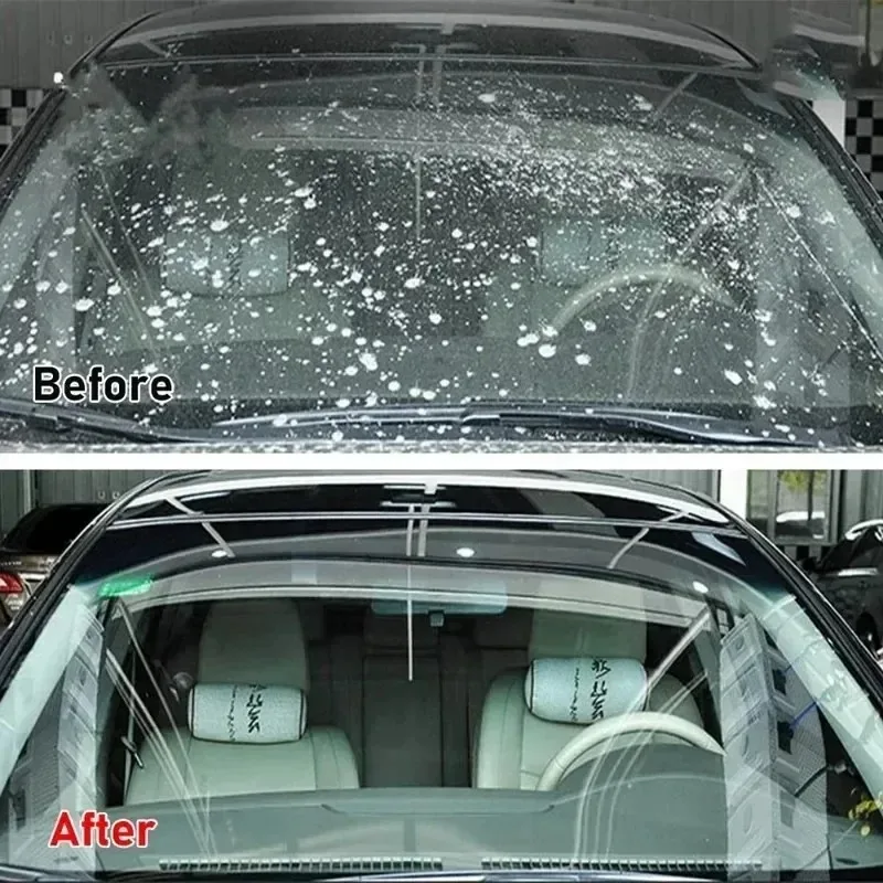 Powerful Car Window Cleaner Tablets – Concentrated Effervescent Formula for Windshield & Wiper Glass