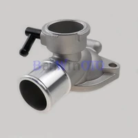 25560-4X110 cubierta de carcasa de termostato de aluminio para coche salida de bomba de agua refrigerante de motor apto para Hyundai Terracan 2001-2006 255604 X11